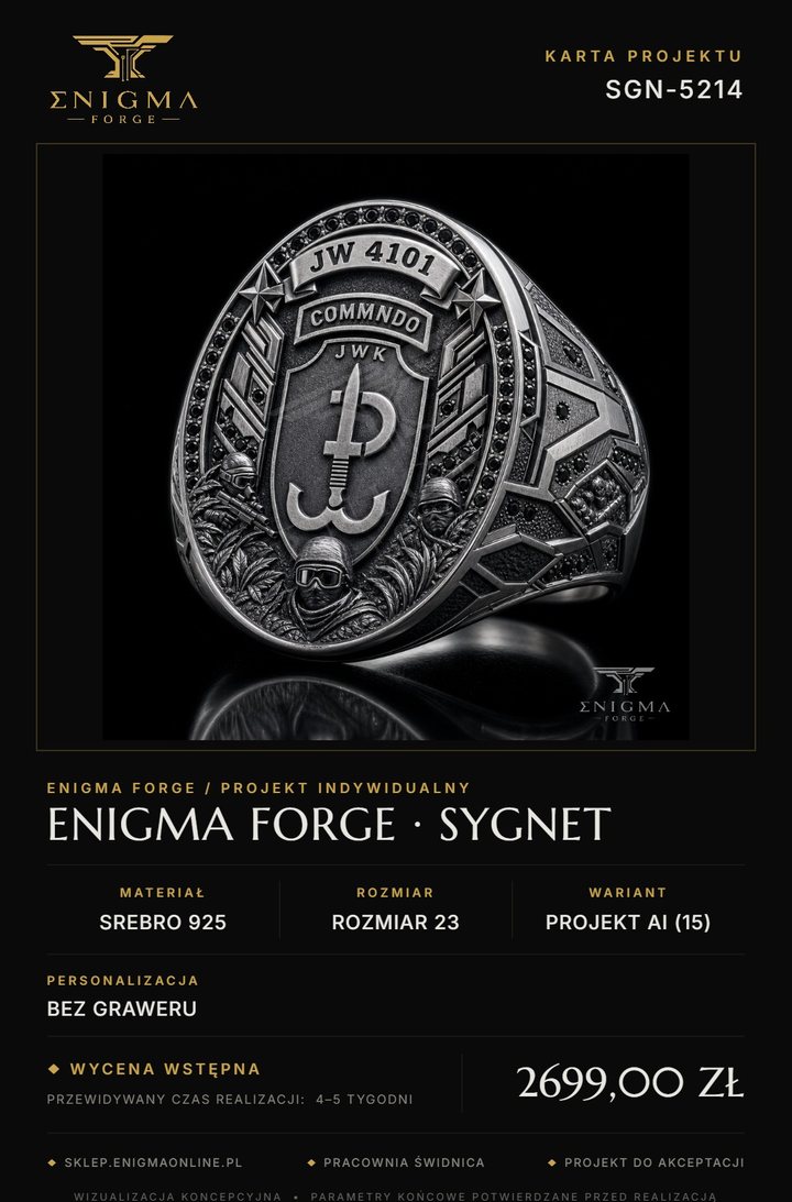 Karta projektu sygnetu 9 z 10